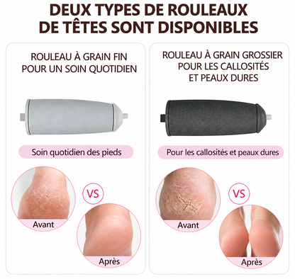 8 têtes de rechanges